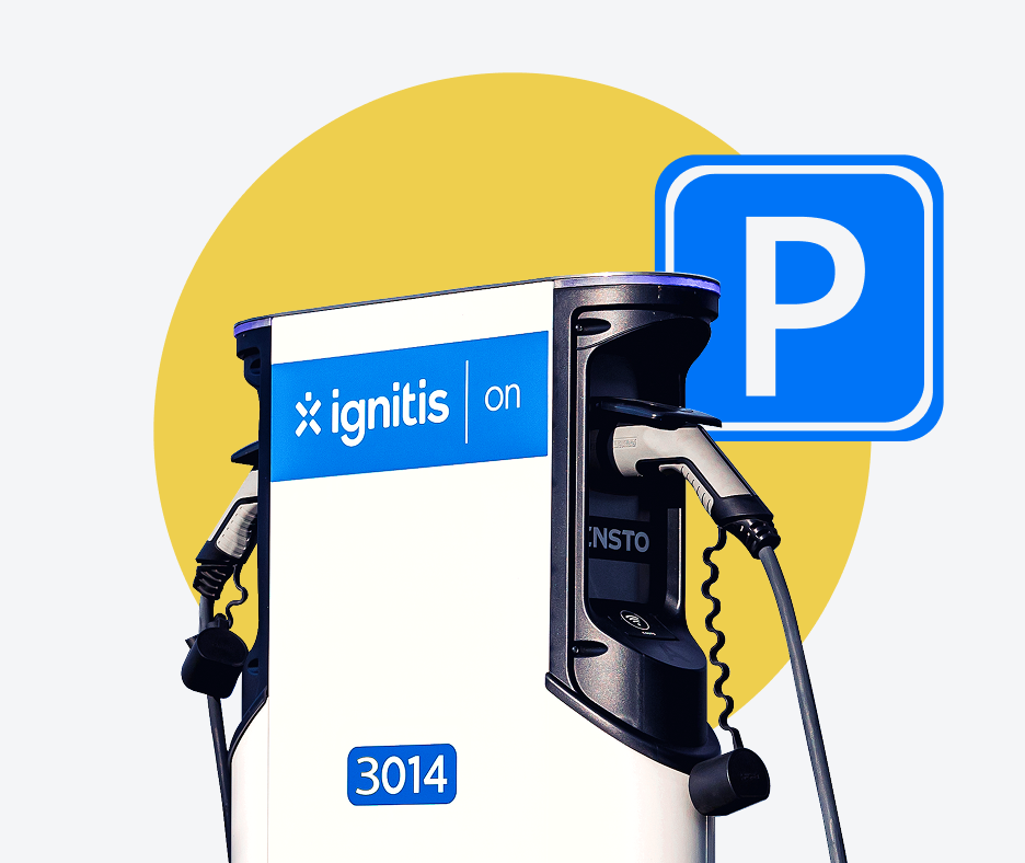 Ignitis ON laadimisjaam.