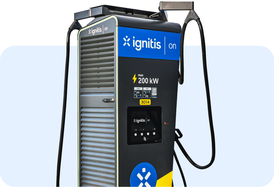 Ignitis ONi ülikiire laadimise jaamad