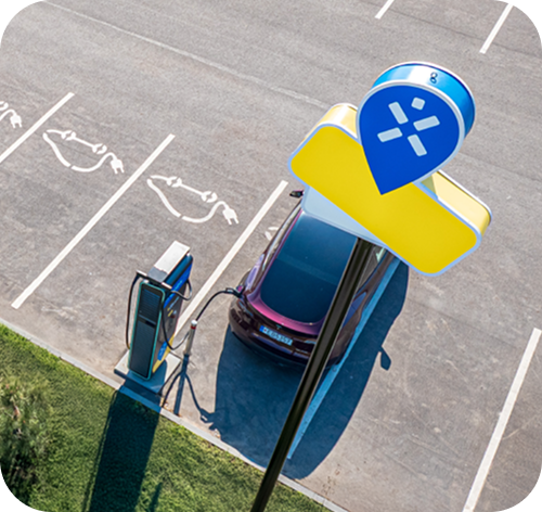 Ignitis ONi laadimisjaam.