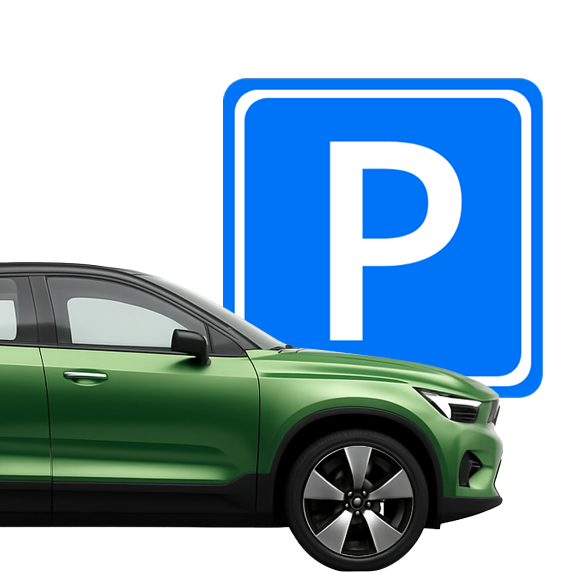 Elektriauto ja parkimismärk