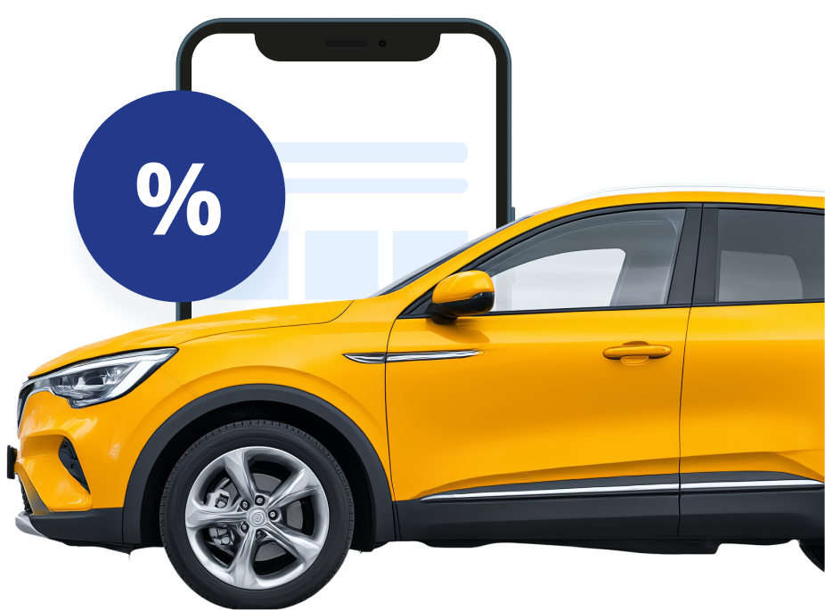 Elektriauto, mobiiltelefon ja soodustusmärk