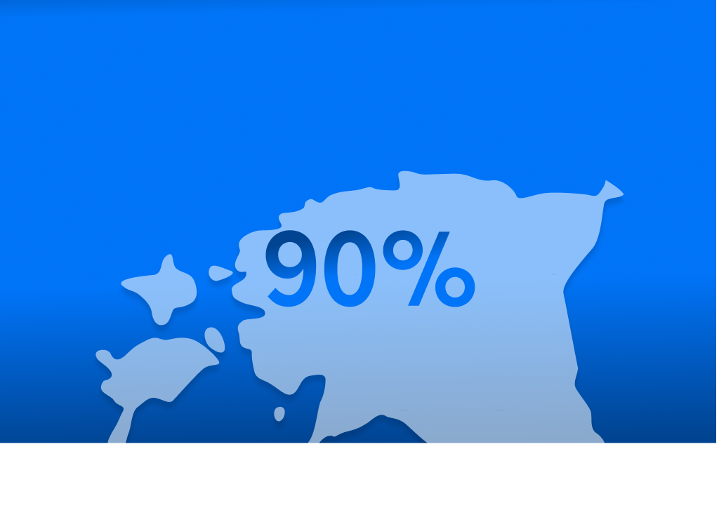 Kuhu iganes viib tee, seal ootab sind Ignitis ON laadimisjaam! Meie laadimisvõrk katab 90% Eestist.