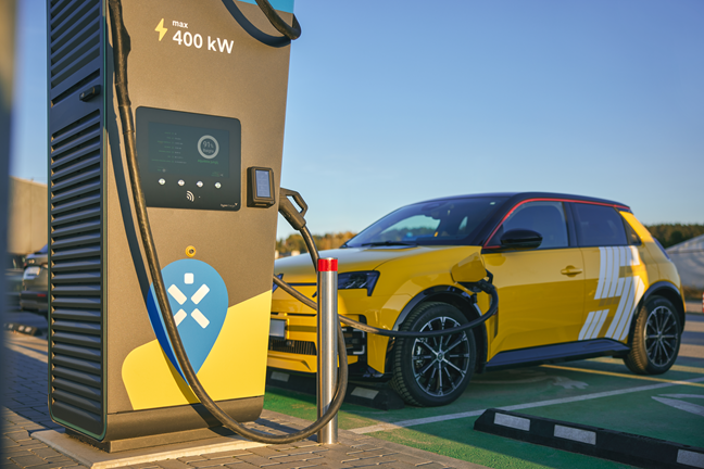 Ignitis ON kiirlaadimisjaam.