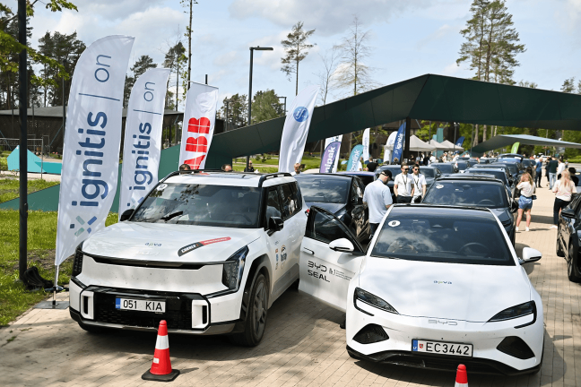 Ignitis ON elektriautode võistlus.