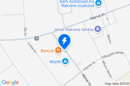 Niine tn 4, Rakvere, 44313 Lääne-Viru maakond, Estonia